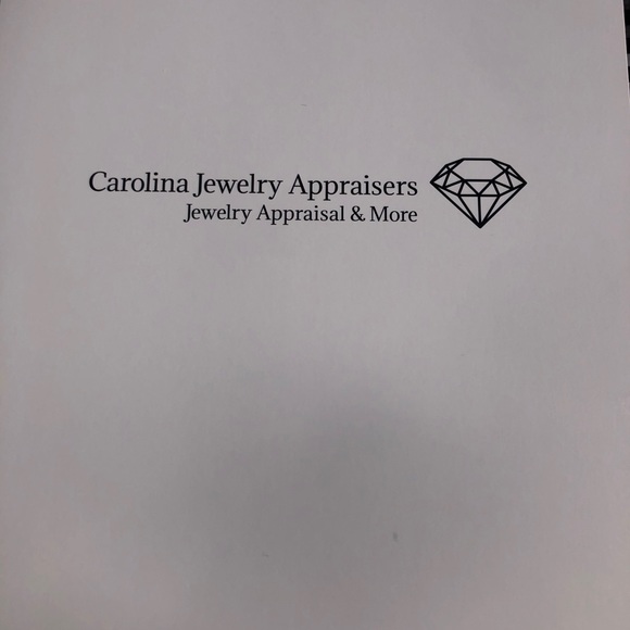 Moissanite and Diamond Ring - Picture 4 of 4